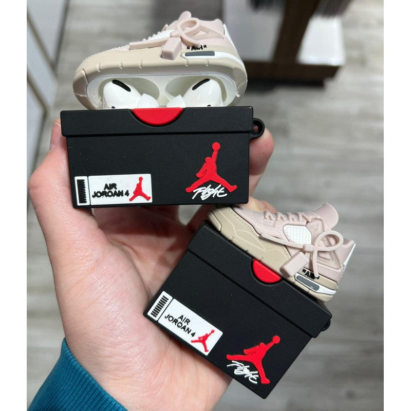 Jordan 4 Off-White AirPods – Air Sneaker Cases
